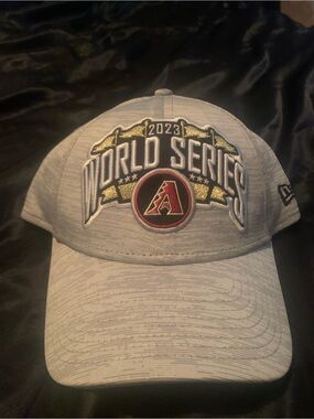 New Era World Series Sticker Cap - Light Gray and Black